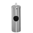 Disinfecting Wipe & Trash containers in Satin Aluminum 