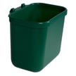 The Hanging Waste Basket in Green (no lid) 