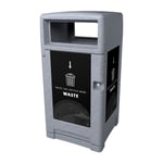 Expression 45 Gallon Single Waste Bin - Configurable