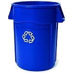 44-Gallon BRUTE Recycling Container with Venting Channels