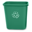 The 28 Quart in Green with Recycling Symbol 