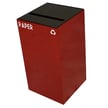 28 Gal. GeoCube in red with slot opening and "Paper" decal 