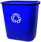 Rubbermaid Medium Deskside Recycling Container