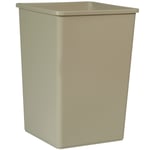 35-Gallon Untouchable Square Waste Container - Configurable