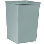 35-Gallon Untouchable Square Waste Container - Configurable