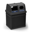 ArchTec Parkview Double Trash/Recycling Receptacle 