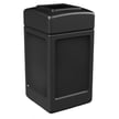 PolyTec 42 Gallon Square in Black 