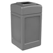 PolyTec 42 Gallon Square in Gray 