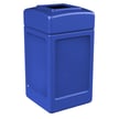 PolyTec 42 Gallon Square in Blue 