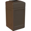 PolyTec 42 Gallon Square in Brown 