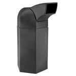 Hex 50 Gallon Trash Container w/ Drive-Thru Lid