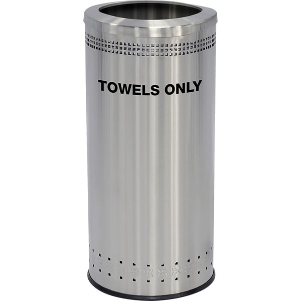 Towel Receptacle in Stainless Steel 