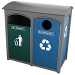 Amherst Sideload Double Recycling | Greenmate - Configurable