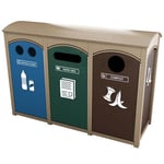 Amherst Sideload Triple Recycling | Wastemiser - Configurable