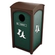 Amherst recycling stations are fully-customizable to suit your needs! 