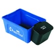 The Hanging Waste Basket Works Well with the Deskside the Recycling Bin 