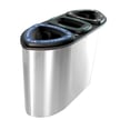 Boka Triple Stainless Steel Recycling Container 