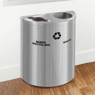 Dual Purpose Recycling Containers