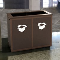 Cardboard Recycling Bins