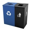 Comes as shown: 'Recycle Only' in blue, and 'Waste Only' in black 