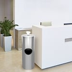 Cleanli Wipe Dispenser & Waste Bin | Stainless Steel