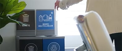 Lids Recycling Signs and Labels