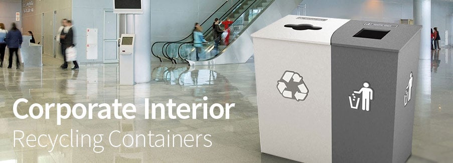 Corporate Recycling Containers