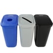 7 Gallon Deskside Sorter Three-Stream Recycling Station 