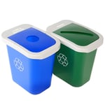 7 Gallon Deskside Sorter Recycling Combo - Configurable