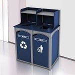 Durham 2-Stream Foodservice Recycling Station