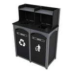 Durham 2-Stream Foodservice Recycling Station