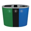 Organics/Waste/Recycling - Green/Black/Blue 