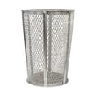 Expanded Metal Waste Receptacle Galvanized 