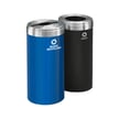 Product comes as shown: Mixed Recycling in blue, Waste in black 