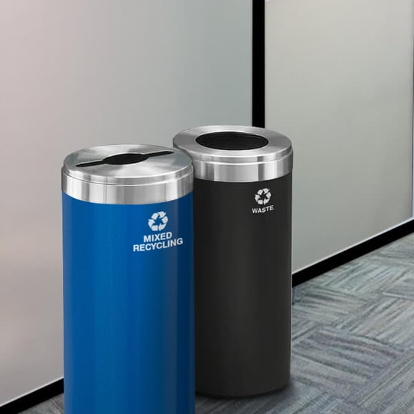 A good looking dual-stream recycling solution for your office 