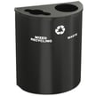 Half-Round Recycling Container 