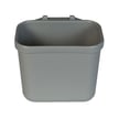 The Hanging Waste Basket in Gray (no lid) 