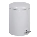 Industrial Step On Receptacle in White- 4 Gallon