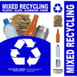 Mixed Recycling Graphics 