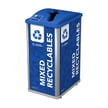 Mosaic 32 Gallon Single Mixed Recycling Bin 