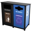 <center><font color="#669933"><b>Optional hinged flap-doors available. </b></font>Please contact us for more info.<br>Pictured: Sterling Sideload Double Recycling Station 