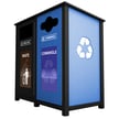 <center><font color="#669933"><b>Optional hinged flap-doors available. </b></font>Please contact us for more info.<br>Shown in Black and Blue with Smooth Panel Style 