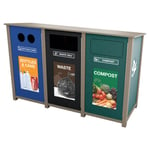 Sterling Sideload Triple Recycling Station - Configurable