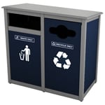 Keene Sideload Double Recycling Station - Configurable