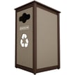 <center><font color="#669933"><b>Optional hinged flap-doors available. </b></font>Please contact us for more info.<br>In Tan with Brown Trim 