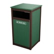 <center><font color="#669933"><b>Optional hinged flap-doors available. </b></font>Please contact us for more info.<br>Looks Great Indoors or Outdoors!<br>Shown in Green with beaded Panel Style 