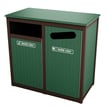 <center><font color="#669933"><b>Optional hinged flap-doors available. </b></font>Please contact us for more info.<br>Looks Great Indoors or Outdoors!<br>Shown in Green with Beaded Panel Style 