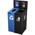 The Chesterfield Double Recycling Station - Configurable