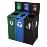 The Chesterfield Triple Recycling Station - Configurable