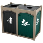 Dorset Topload Double Recycling Station - Configurable